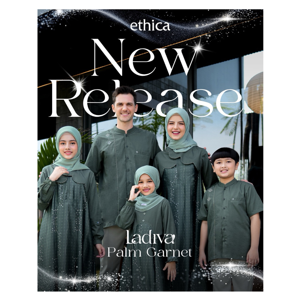 Sarimbit ethica 2026 / sarimbit ethica keluarga / Sarimbit Ethica Royal palm garnet 2026