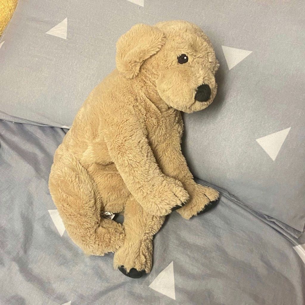 Boneka Anjing  HOPPIG & GOLDEN RETRIEVER Boneka Ikea Lembut