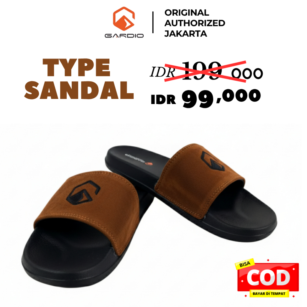 Gardio Sandal Pria dan Wanita Sandal Sliper Slide Slop