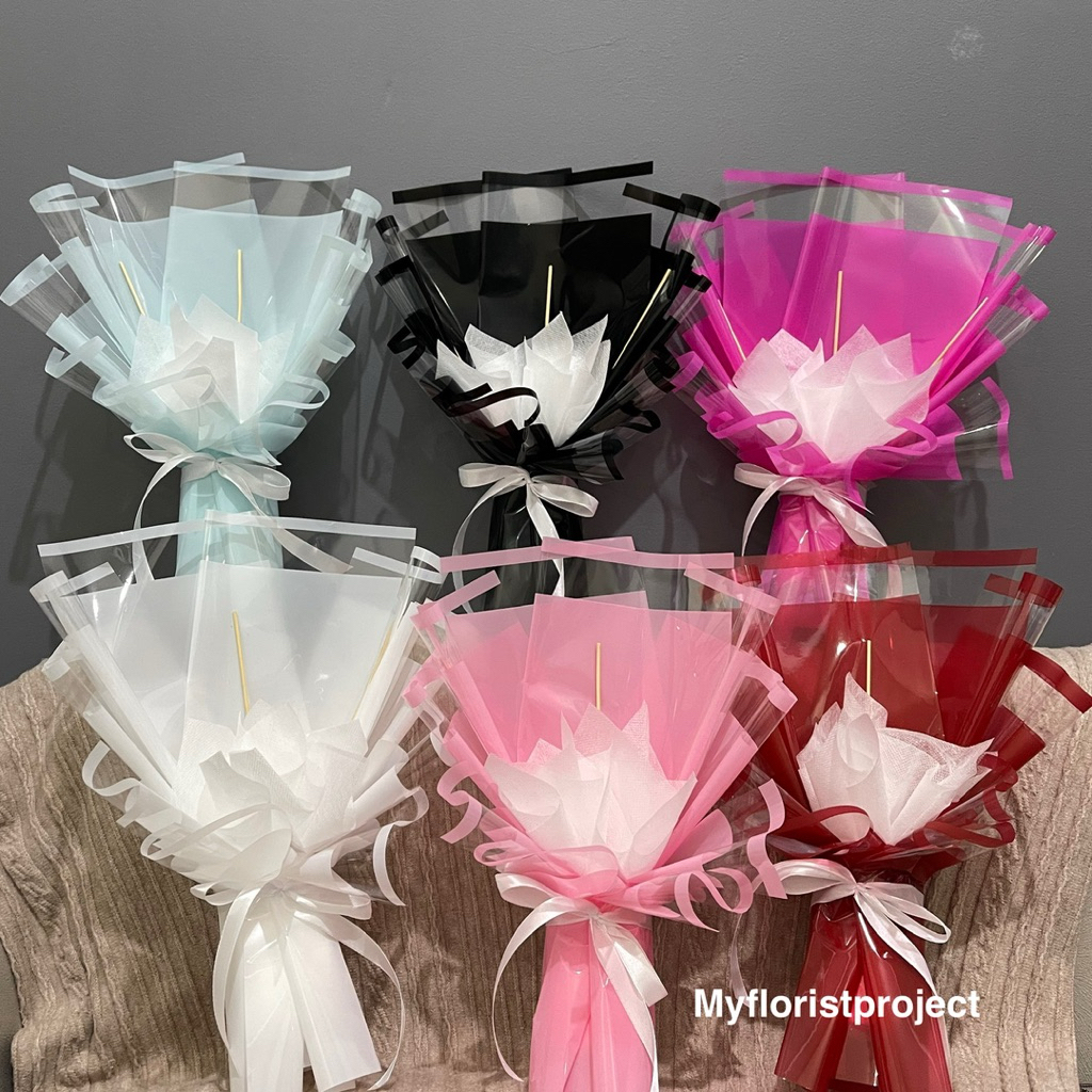 MYFLORIST Buket Kosongan + Tusuk / bisa isi sendiri sudah ada tusuk nya / Buket snack / Buket Kopi /