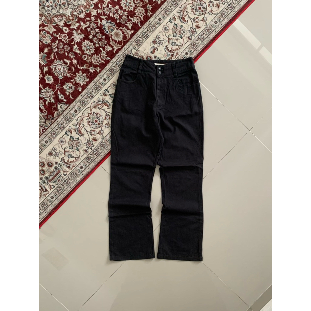 Nicole Club Twill Cotton Bootcut Pants