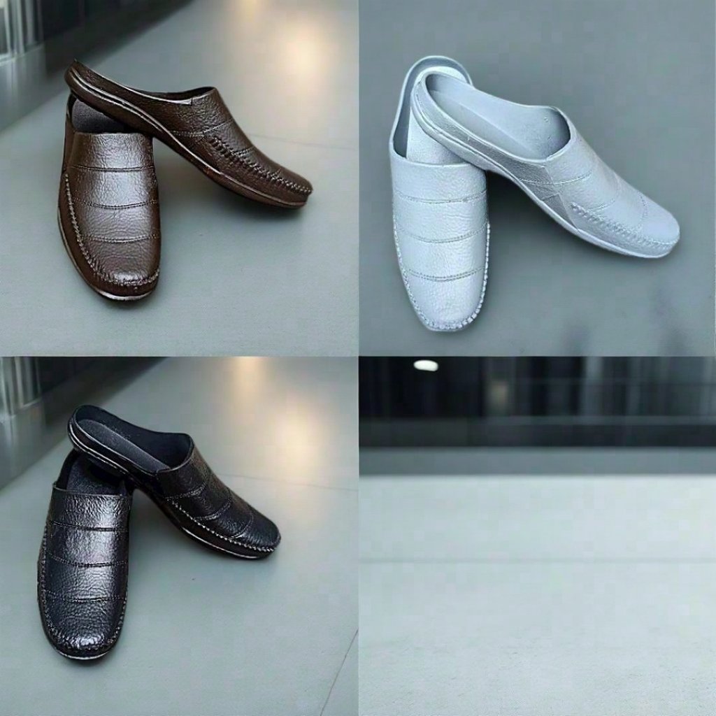 Sandal Selop Karet Pria Tamara Line 213 – Anti Licin & Tebal | Sepatu Sandal Slip On Nyaman