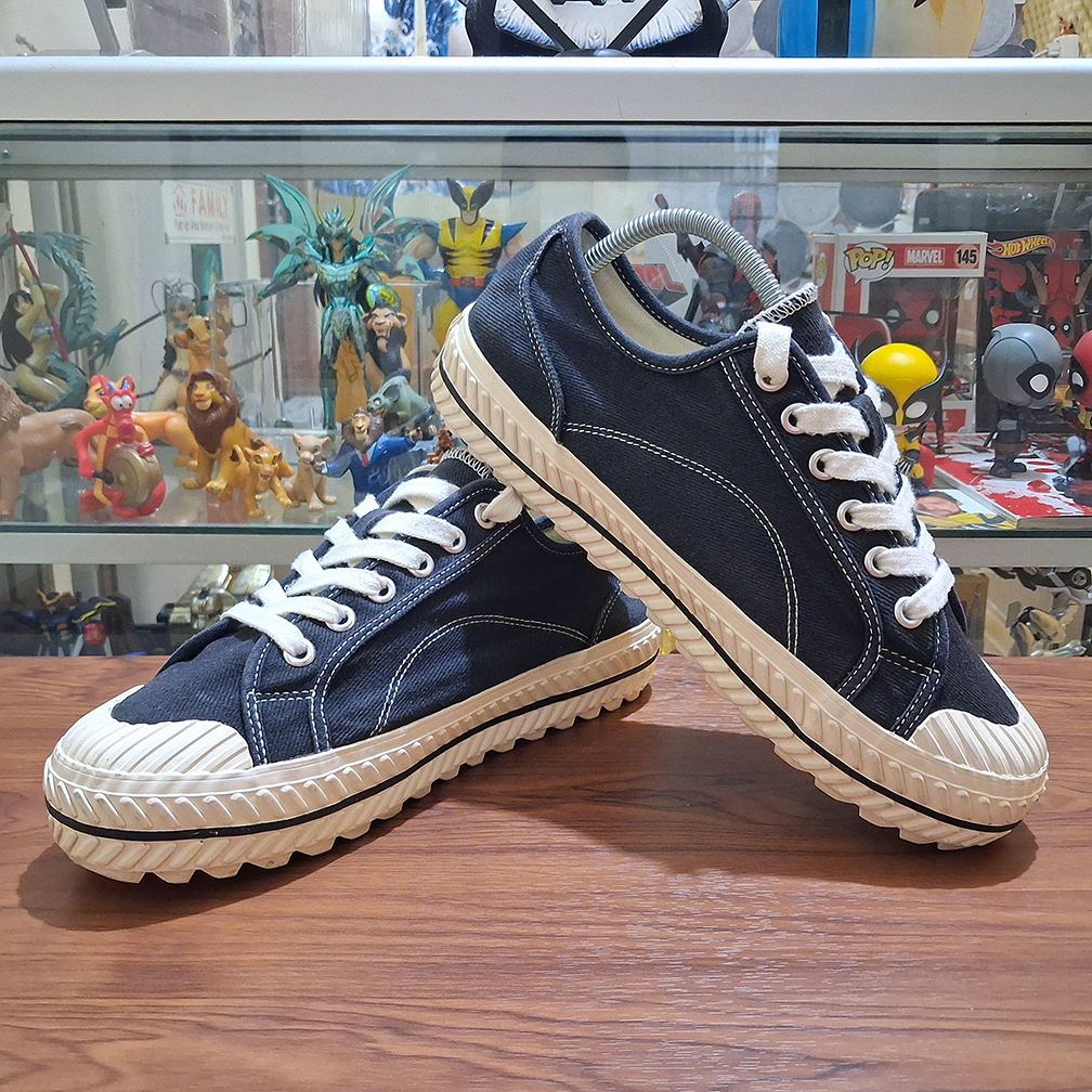 MLB Playball Chunky Sneaker Sepatu Lifestyle Casual Unisex Pria Wanita Sneakers Shoes Hitam Black