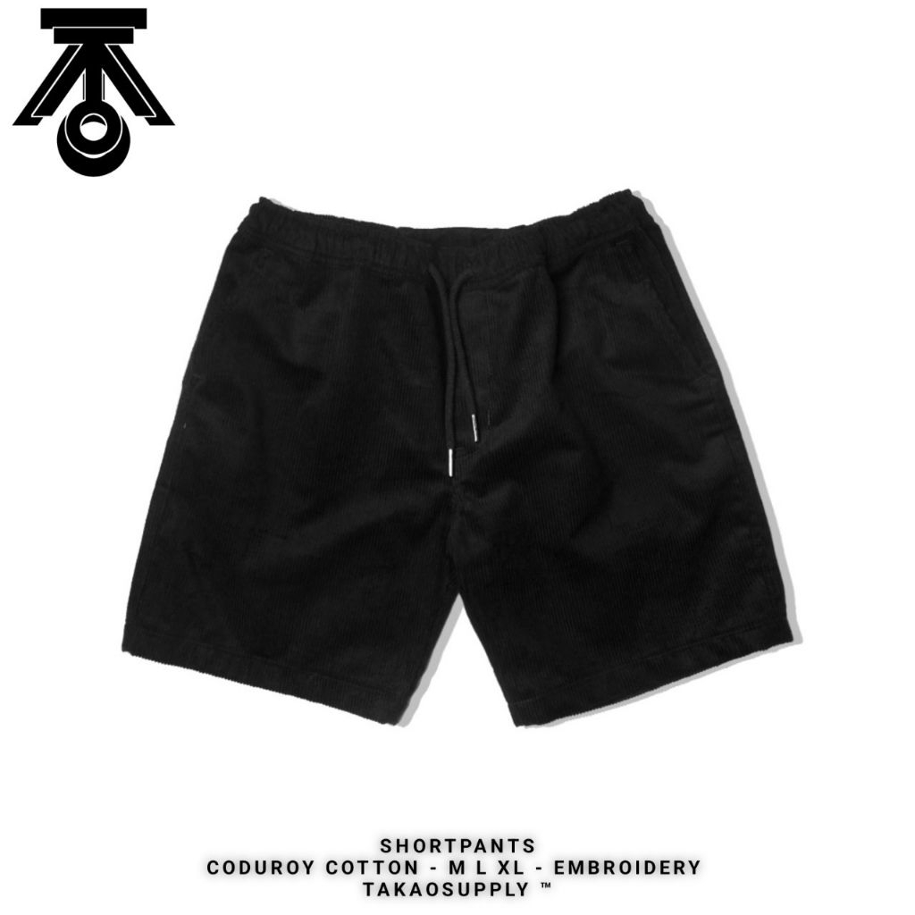 Celana pendek Corduroy Short pants Pria Dewasa celana Corduroy pendek Takao