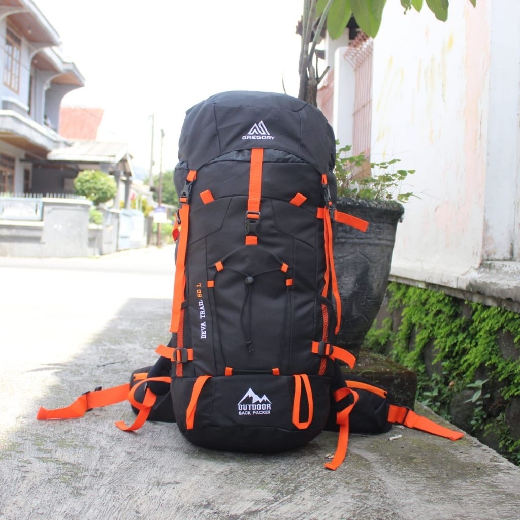 Tas Ransel Gunung Gregory 60 Liter # Tas Hiking # Tas Carrier