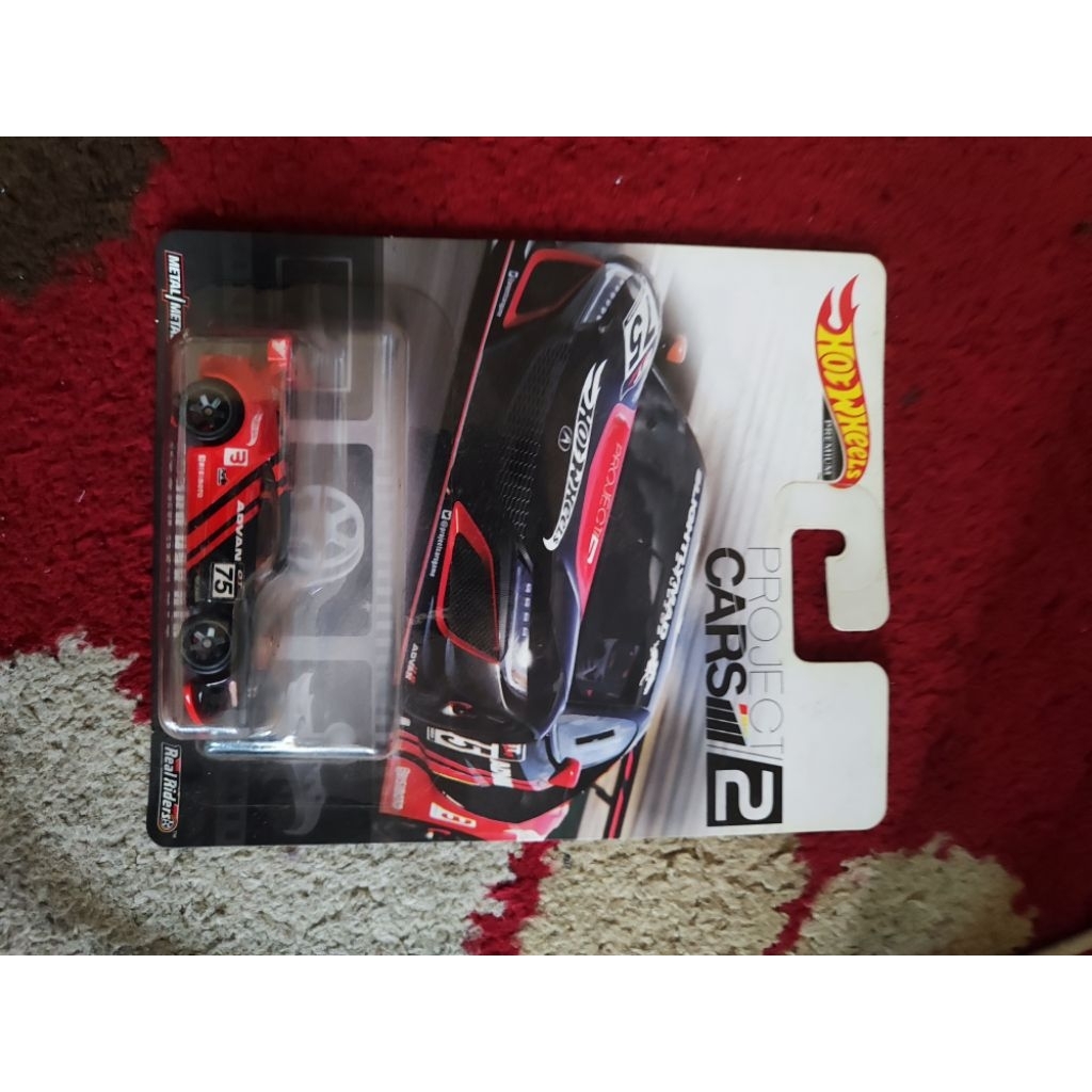 Hotwheels premium acura nsx gt3 project cars2 advance