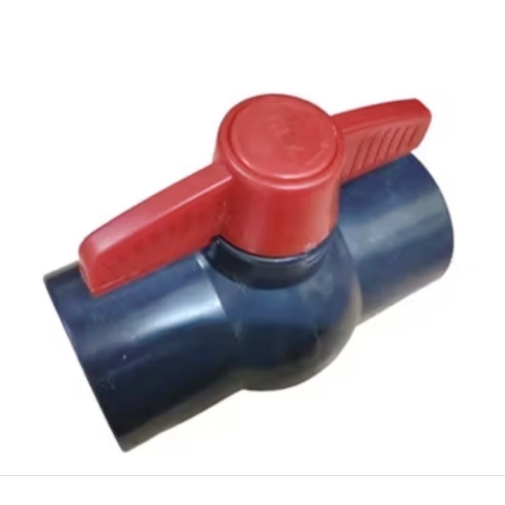 Ball Valve Stop Kran Pipa PVC 11/2", 1,5" Inch.
