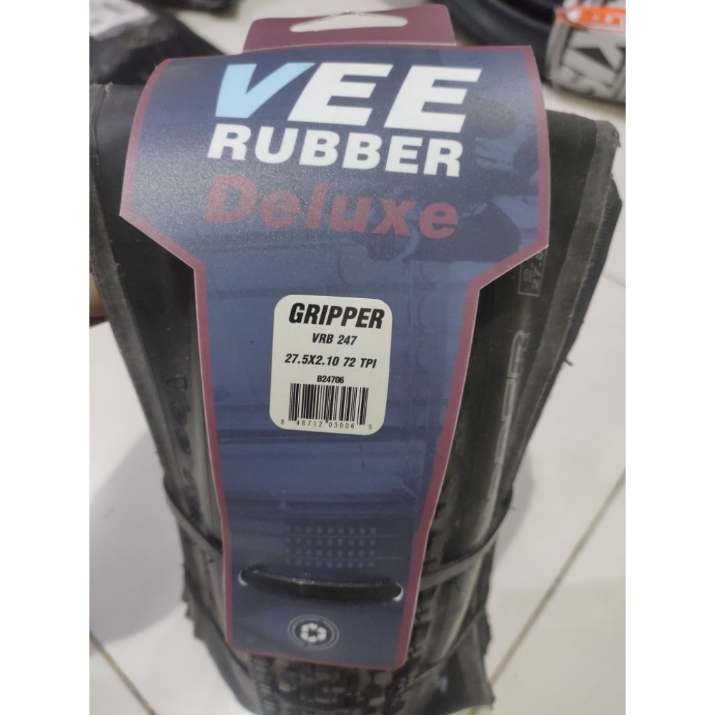 Ban luar sepeda mtb 27.5 x 2.10 Vee rubber deluxe VRB247 vee tire kevlar