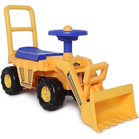 Toyzone Mini Bulldozer-50803 | Baby Car | Kids Car | Toy Car| Push Car| Storage Seat