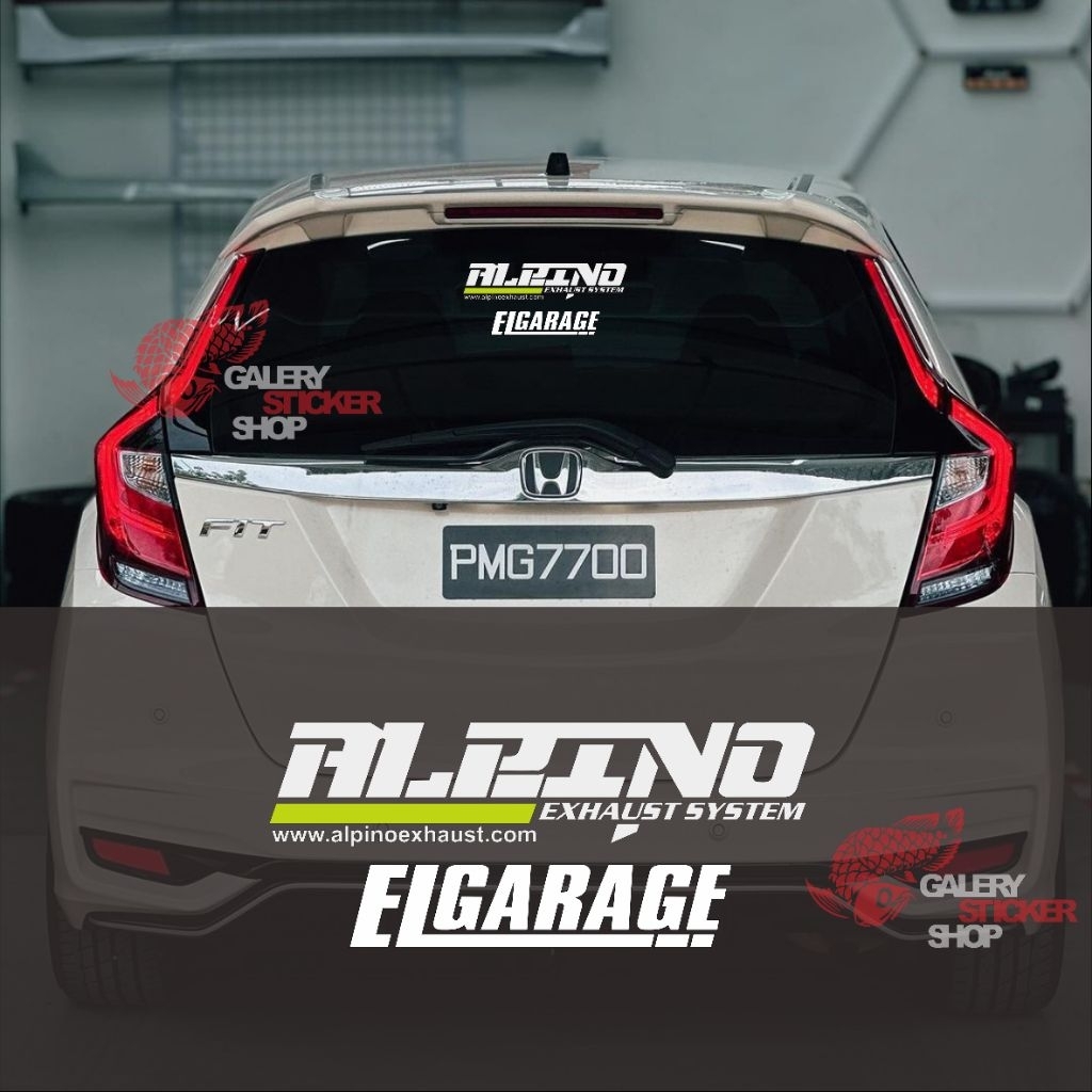 STIKER ALPINO ELGARAGE