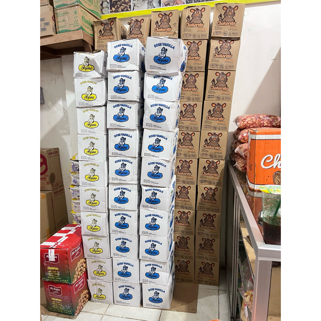 1 Ball 2 Kg Kue Sus Soes Kering Reagen Chocoreto Arjuna Sarikaya | Coklat Vanilla Stroberi