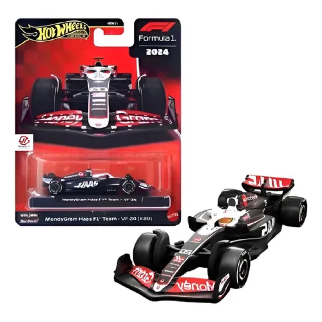 HOT WHEELS PREMIUM F1 MONEYGRAM HAAS F1 TEAM- VF- 24 [20]