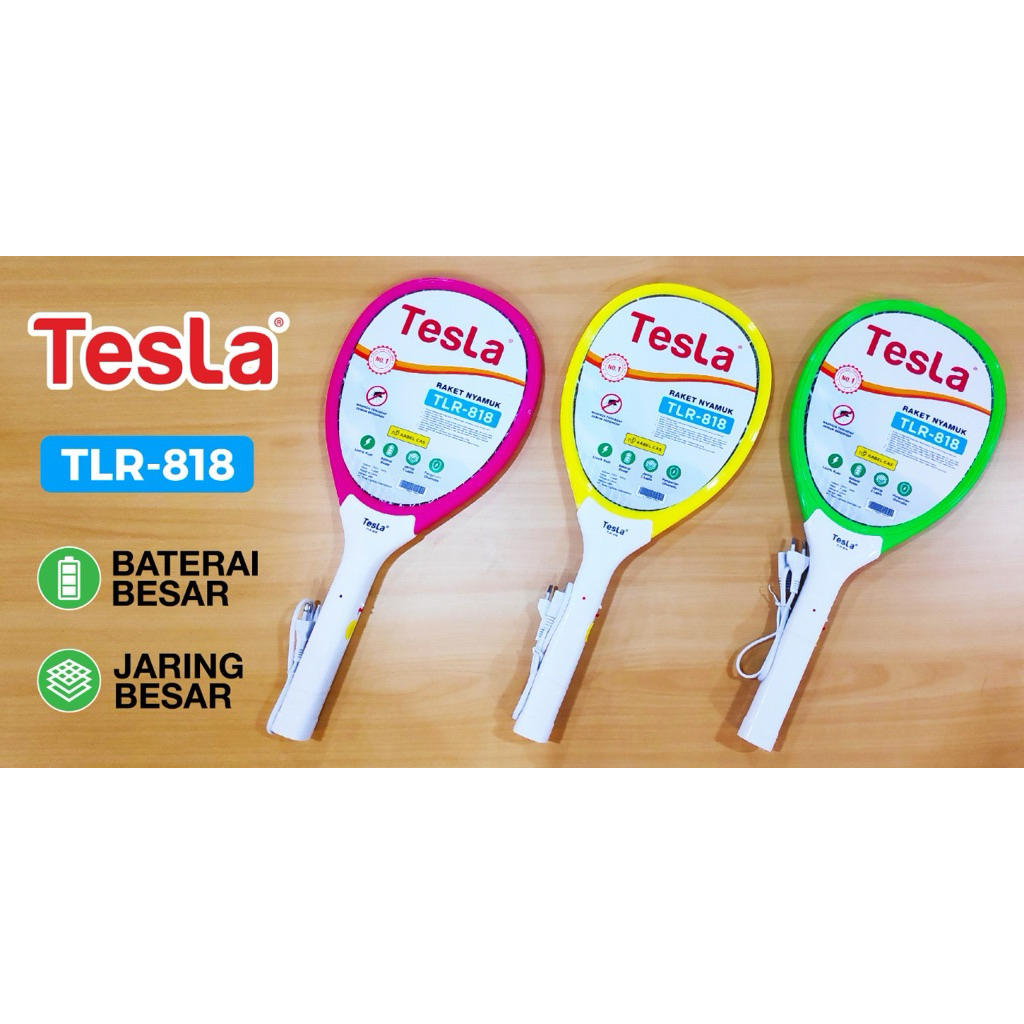 Reket Nyamuk TESLA TRL 818