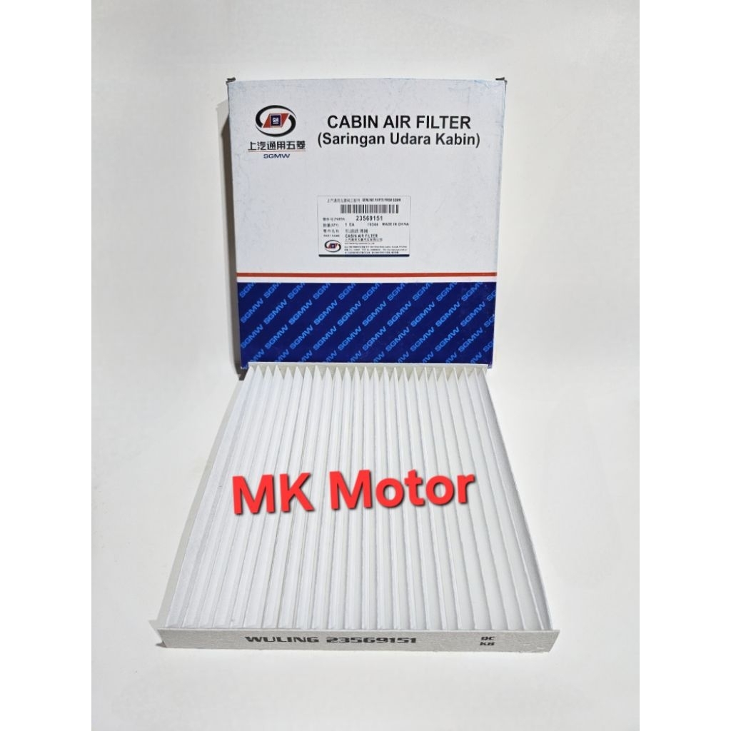 SARINGAN AC FILTER AC WULING CONFERO FORMO ALAMAZ CORTEZ 23569151 ORIGINAL