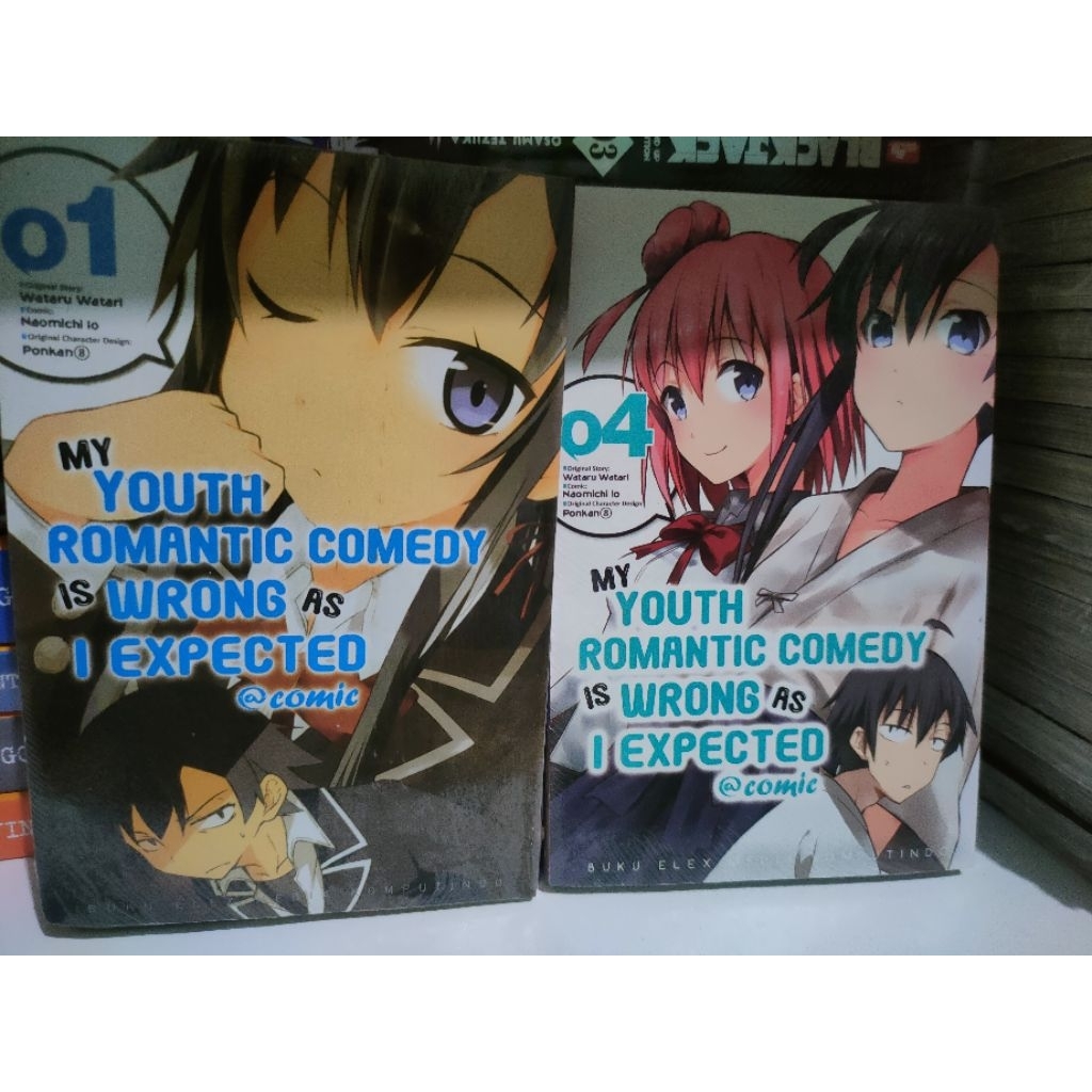 Komik My Youth Romantic Comedy is Wrong as I Expected Set 1-5 Segel