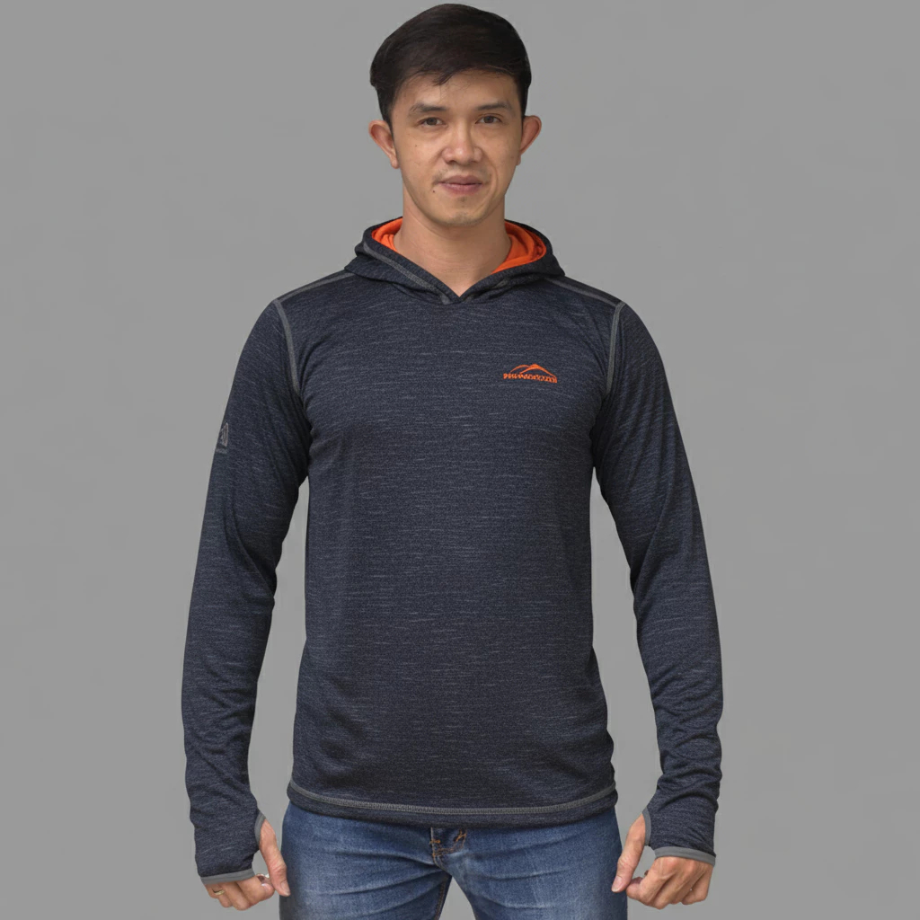 Kilimanjaro Flash Base Layer hoodie Original - Baselayer Baju Manset Olahraga Outdoor