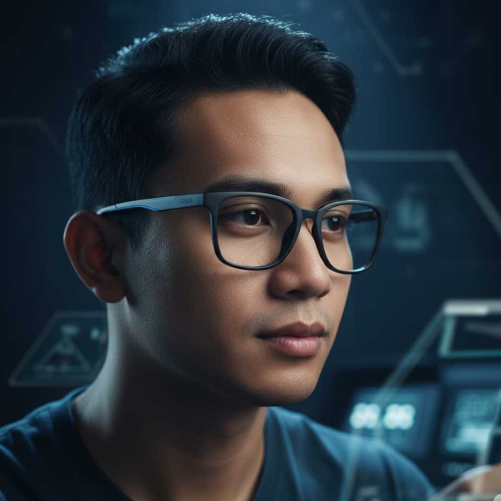 Kacamata Minus Anti Radiasi Photochromic Pria Sport Frame Lebar Kaca Mata Mines Optik Asli Ori