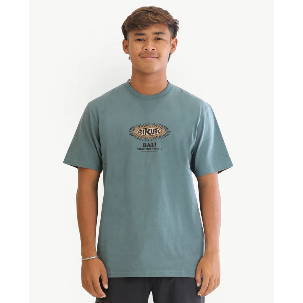 Kaos Ripcurl Bali Sun Blast Blue Stone