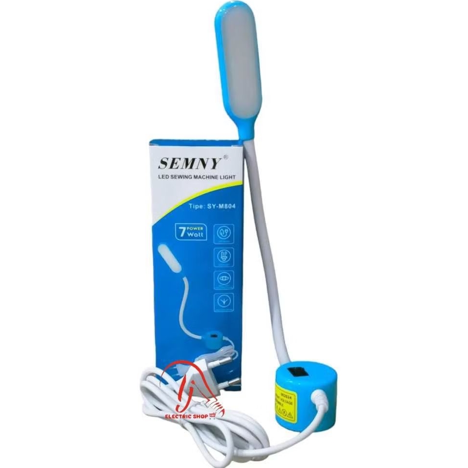 LAMPU MESIN JAHIT LED SAKLAR ON/OFF ON OFF MODEL BELALAI SEMNY LAMPU MEJA BELAJAR LAMPU MESIN JAHIT 