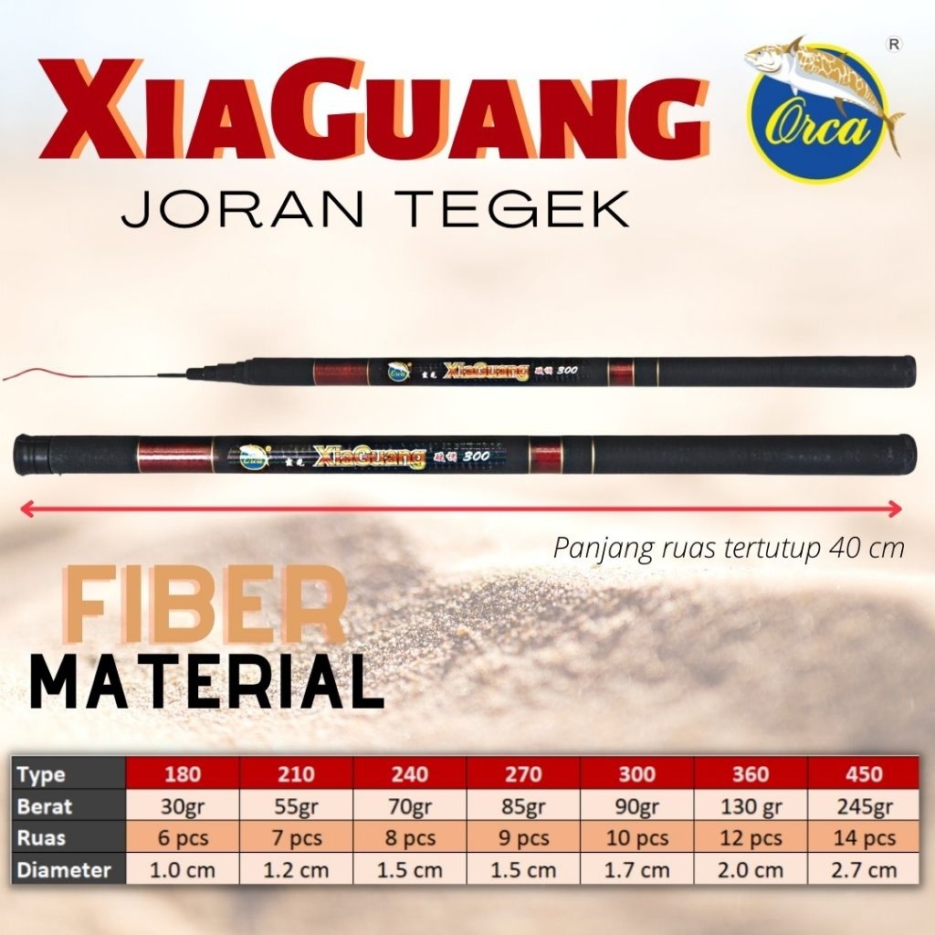 JORAN PANCING TEGEK ORCA XIAGUANG RUAS PENDEK