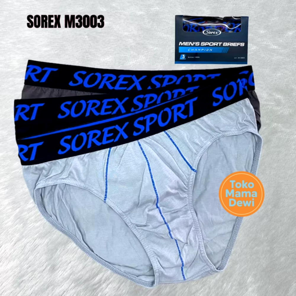 Cd Pria Sorex Sport 3003 Karet Boxer - Celana DalamPria Dewasa Sorex