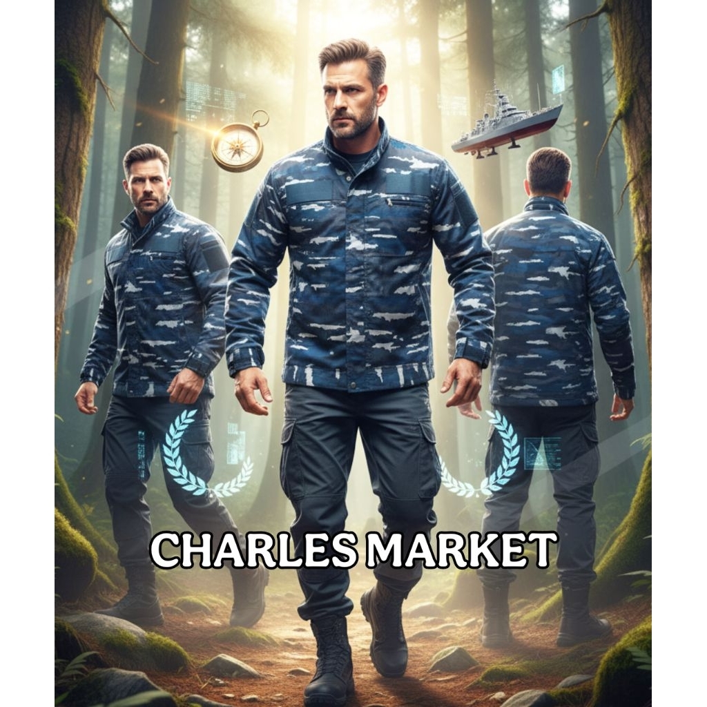 JAKET ANGKATAN LAUT - JAKET ABG ANGKTAN LAUT - JAKET LORENG ABG AL