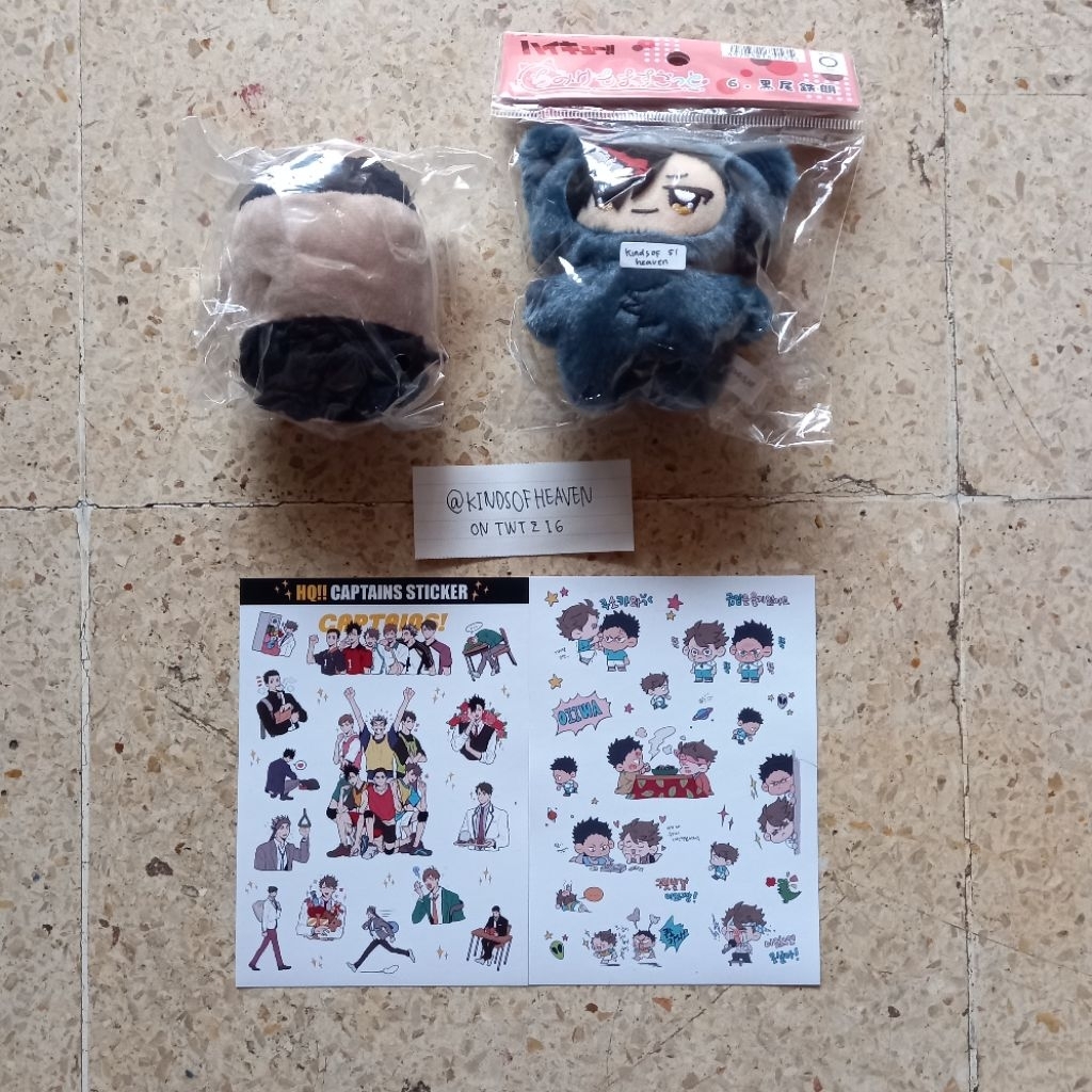 noru akaashi editor version & chimike kuroo (all sealed)