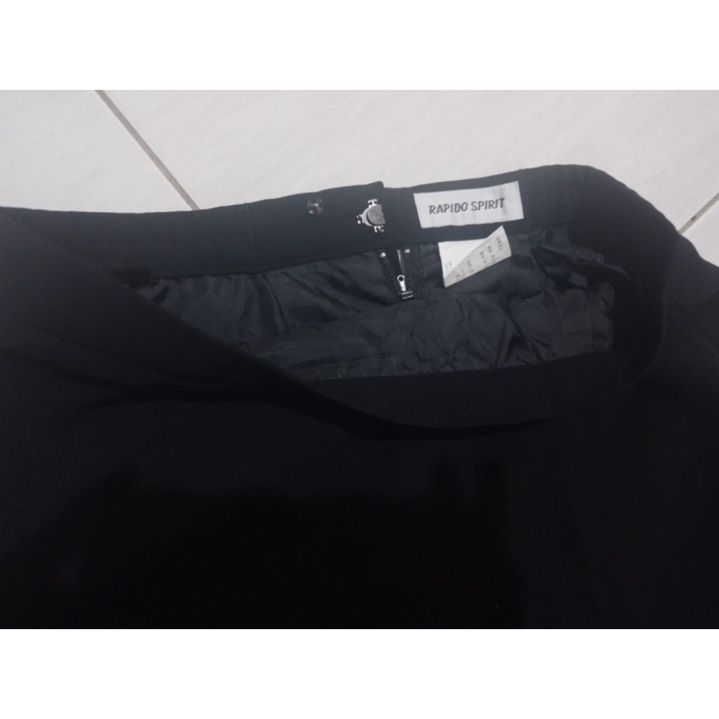 rok basic bahan moscrepe tebal jepun