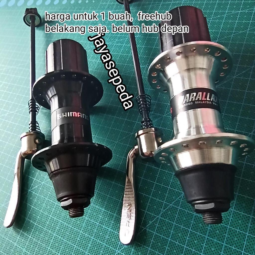 ready  Hub Freehub 36H Shimano RM60 8 9 10 speed belakang saja NOS Vintage QR murah