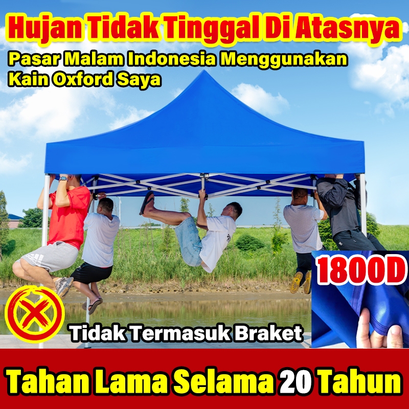 Tenda Lipat 2x2,2x3,3x3Tenda Bazar Pameran Tenda gazebo Tenda Dagang otomatis 1800D Ready Stock