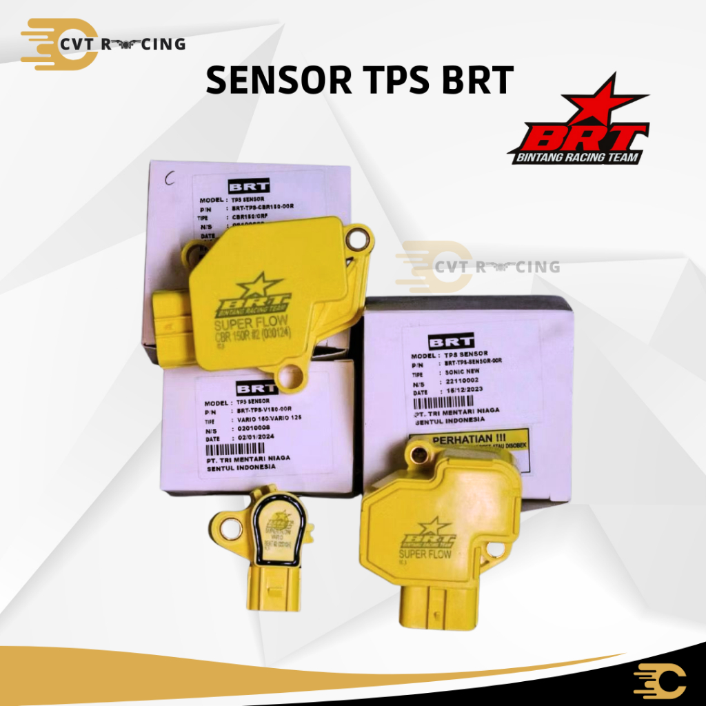 SENSOR TPS BRT Tarikan Responsif Cocok untuk ECU Racing & Harian TPS BRT VARIO, BEAT, SONIC, CRF, CB
