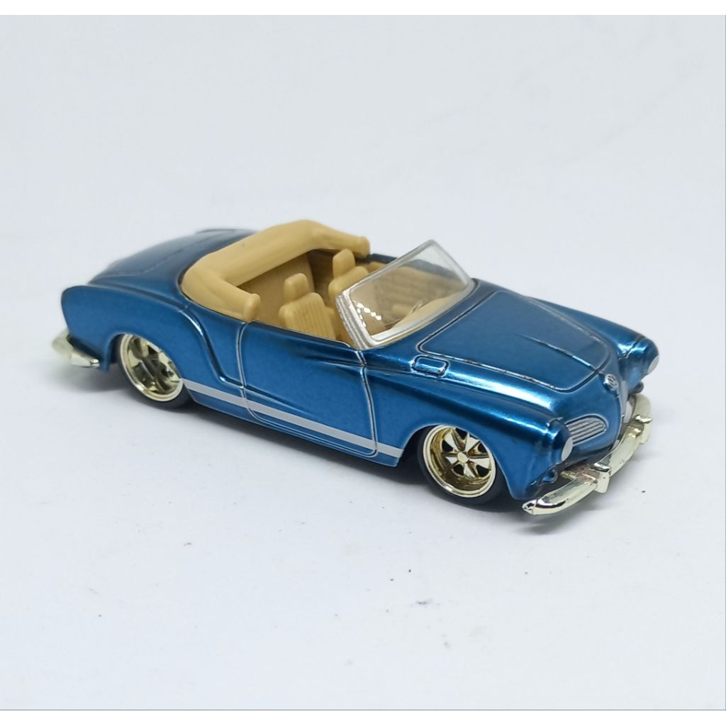 jada toys 1959 59 volkswagen karmann ghia v dubs loose diecast 1/64 (t)