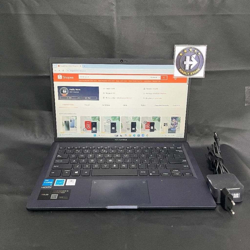 LAPTOP ASUS EXPERTBOOK B1400CEAEY_B1400CEAE CORE i3 1115G4 4GB SSD 256GB 14INCH SECOND BERGARANSI