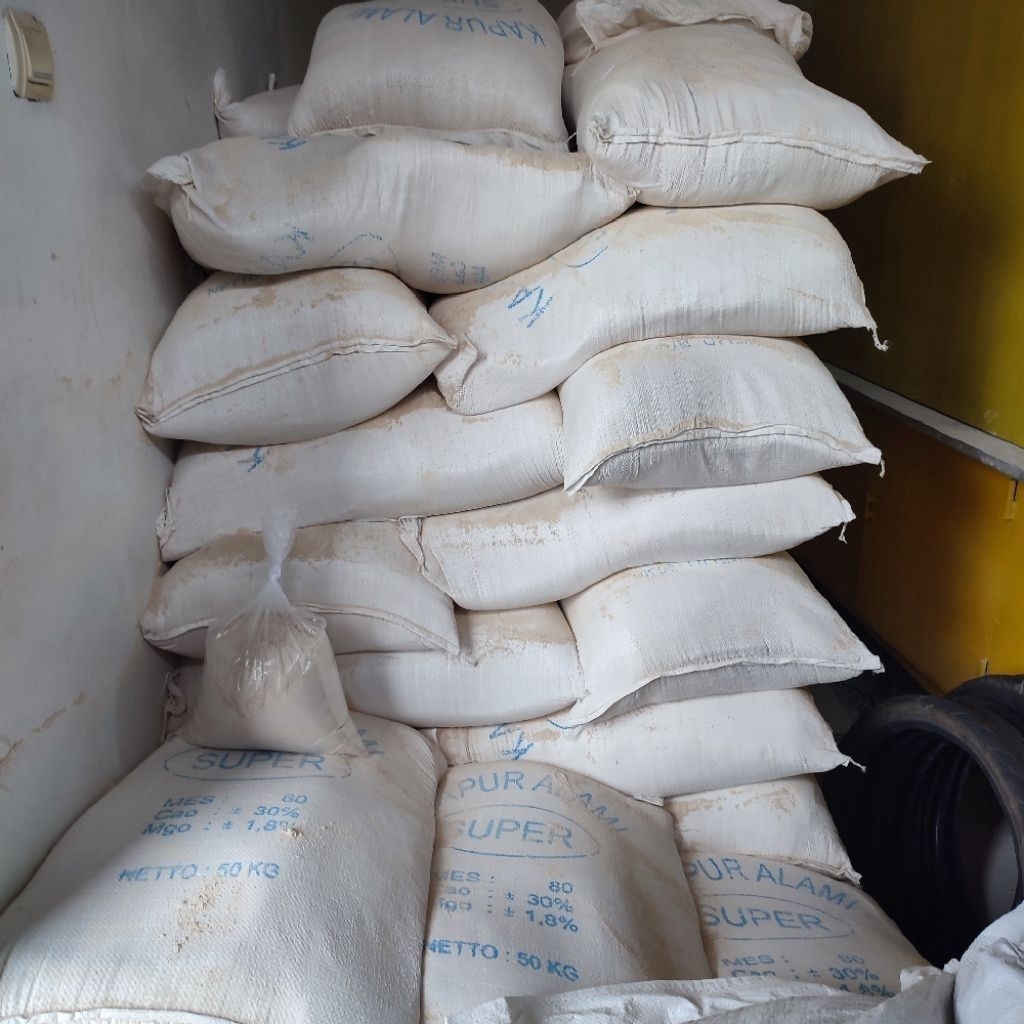 Kapur Dolomite | Kapur Pertanian 1kg |Repack