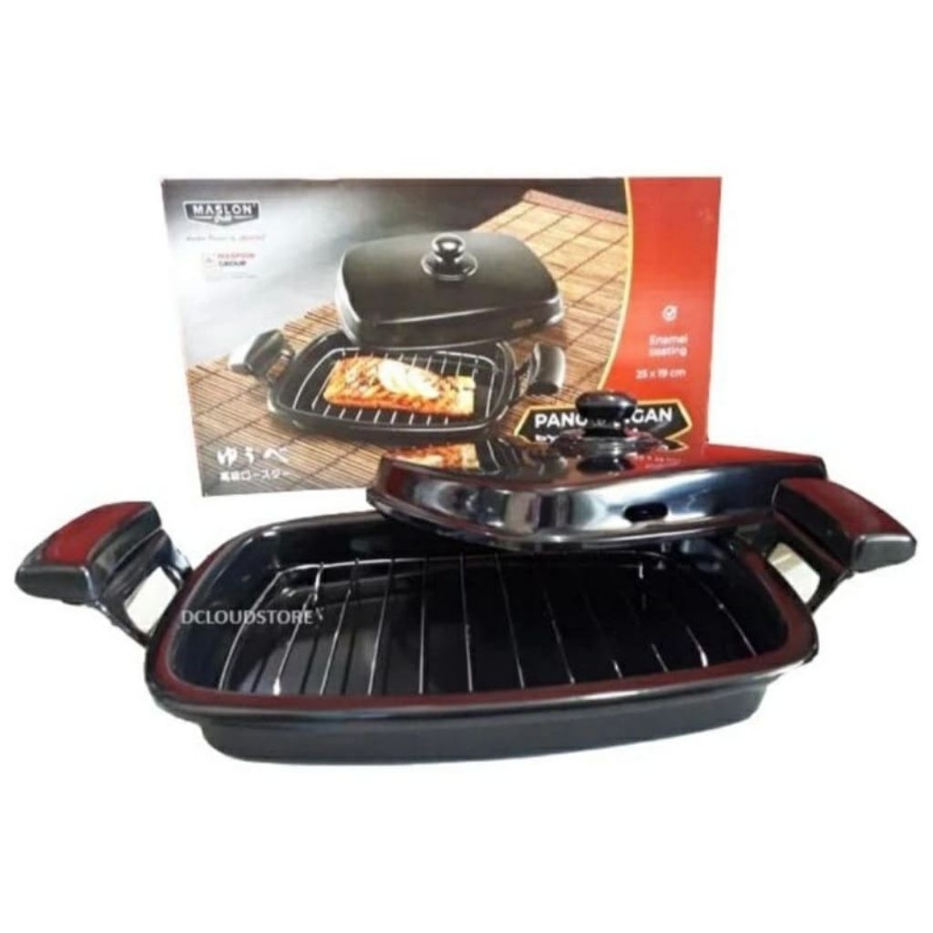 Panggangan Ikan Ayan Serbaguna / Teplon Pemanggang Ikan Merah Serbaguna Maspion