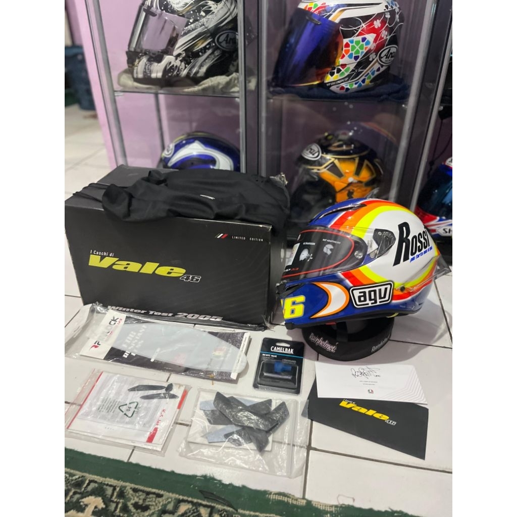 AGV Pista GPRR Rossi World Tittle 2005 (Limited Edition)