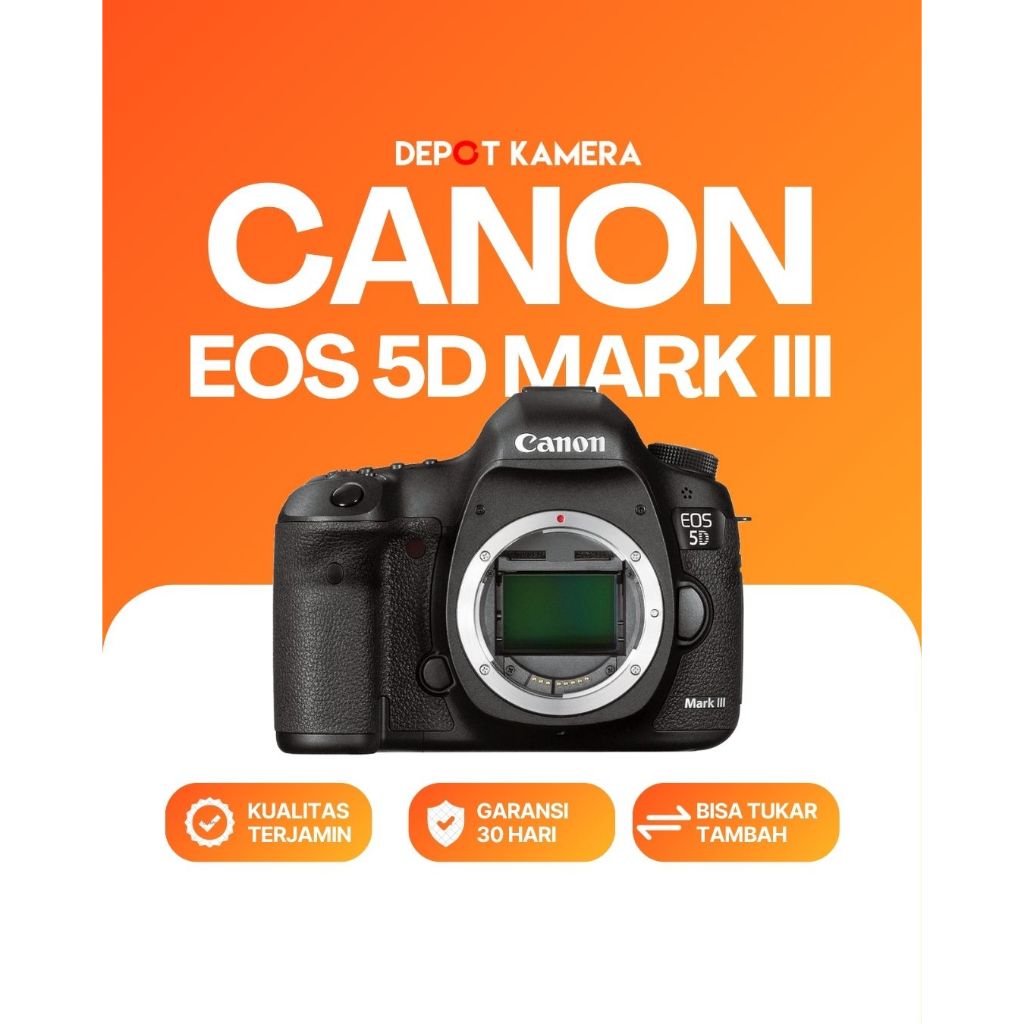 ( DEPOT KAMERA ) SECOND - CANON EOS 5D III BODY ONLY
