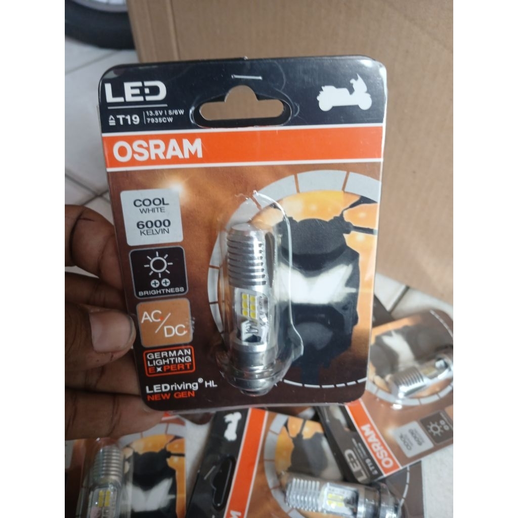BOHLAM LED DEPAN OSRAM LAMPU BOHLAM LED MOTOR BEBEK MATIC VARIO HONDA YAMAHA SUZUKI BEAT SUPRA