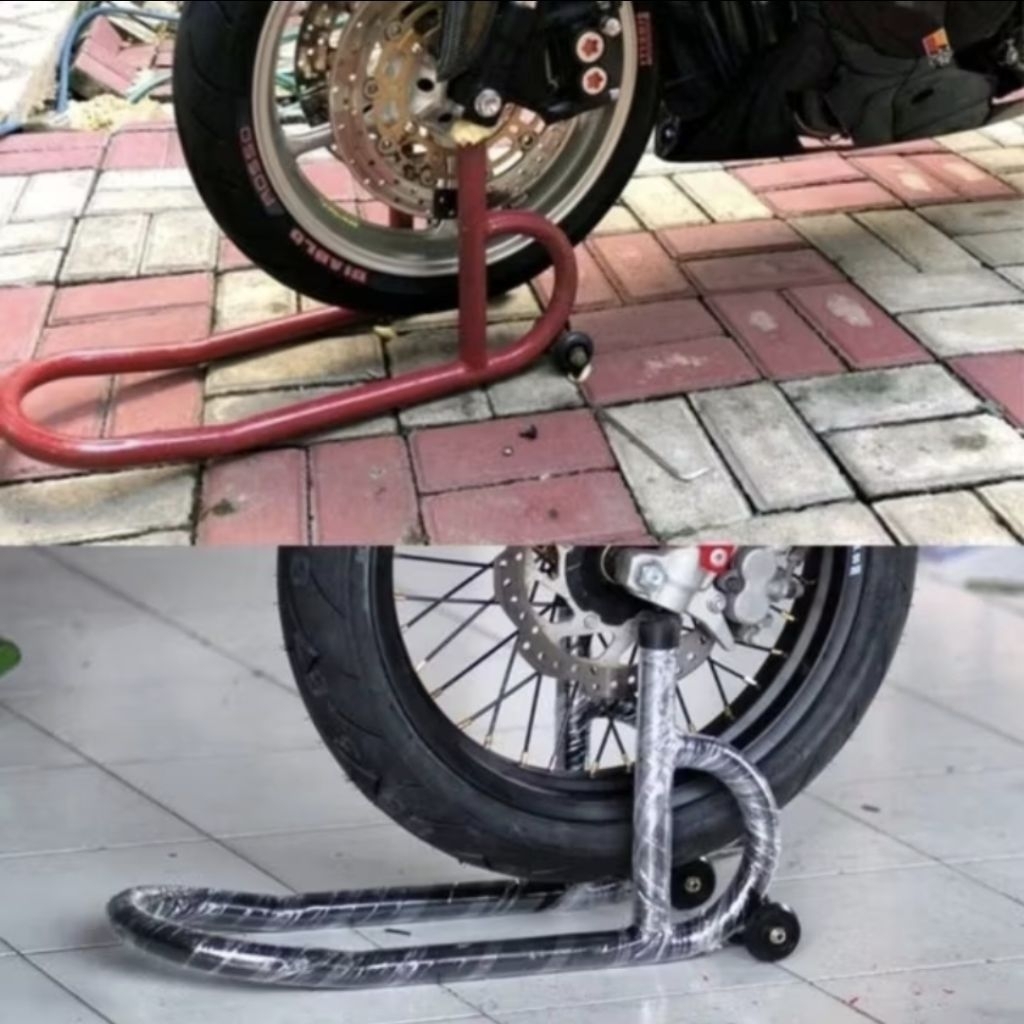 Standar paddock depan universal motor ninja 250 vixion cbr r25 r15 zx25r