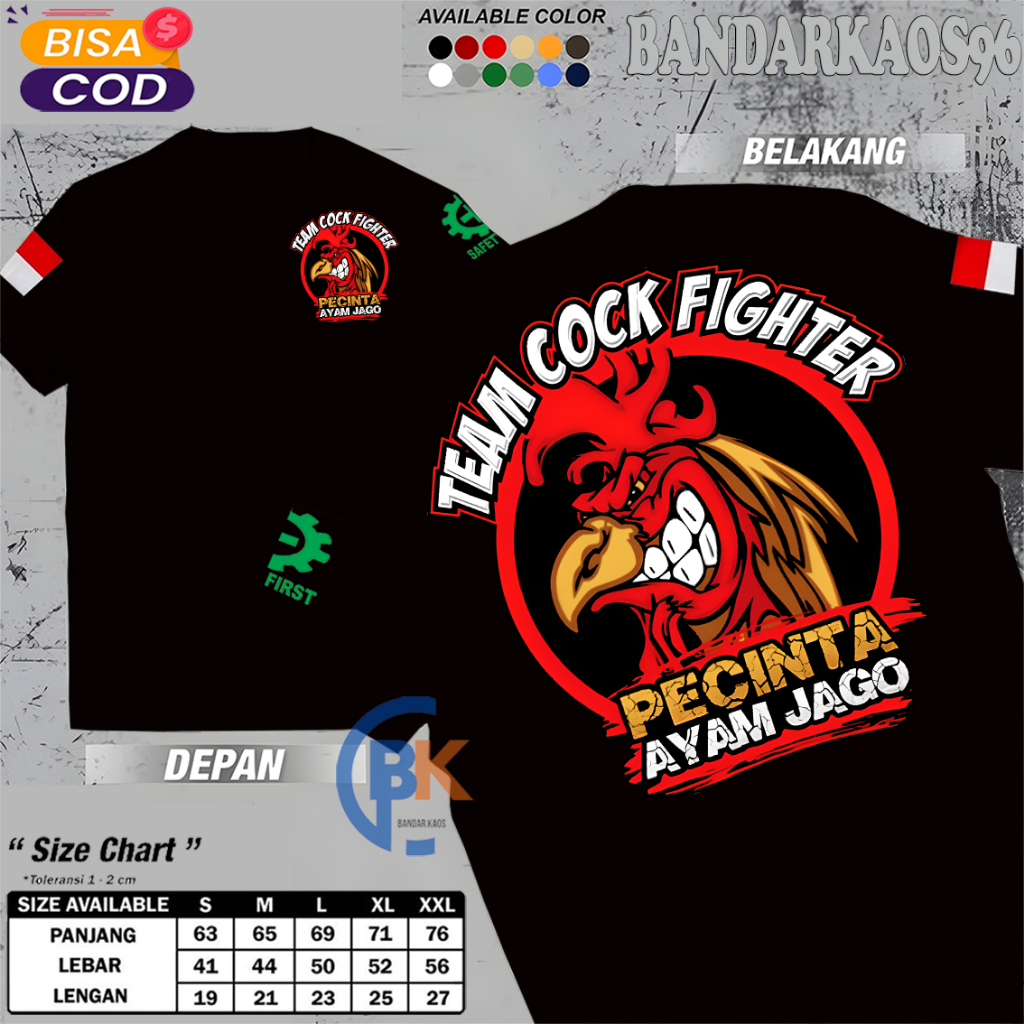 KAOS AYAM BROILER COMMUNITY - KAOS PEJUANG FCR BROILER COMMUNITY - KAOS ABK - KAOS ANAK BUAH KANDANG