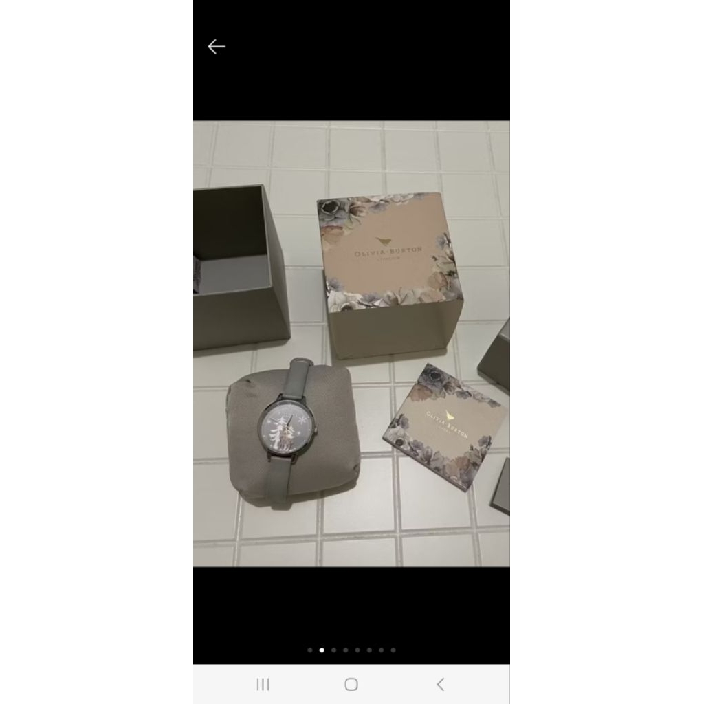 preloved jam tangan olivia burton originall
