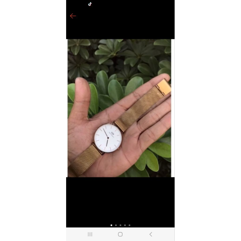 preloved jam tangan daniel wellington