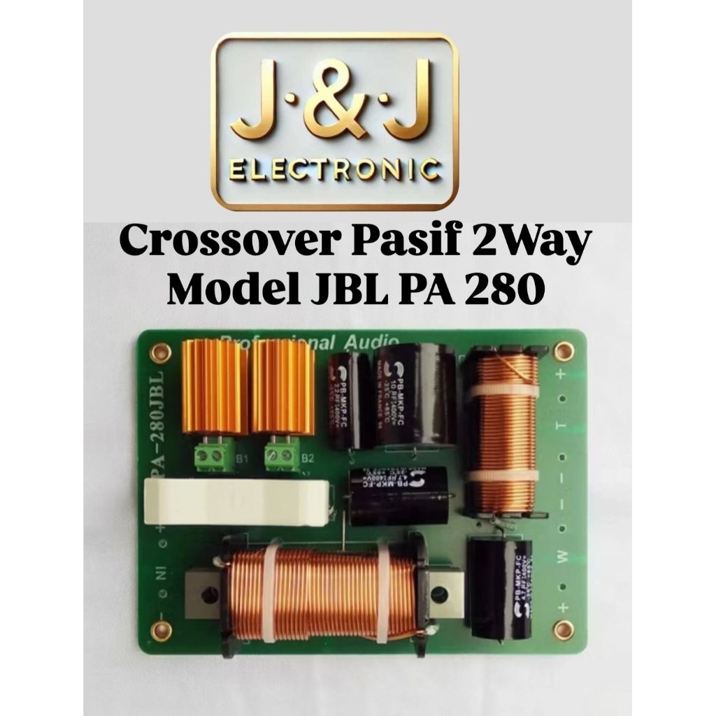 JBL PA-280 Crossover PASIF 2Way 800W 4-8Ohm , Crossover JBL PA-280