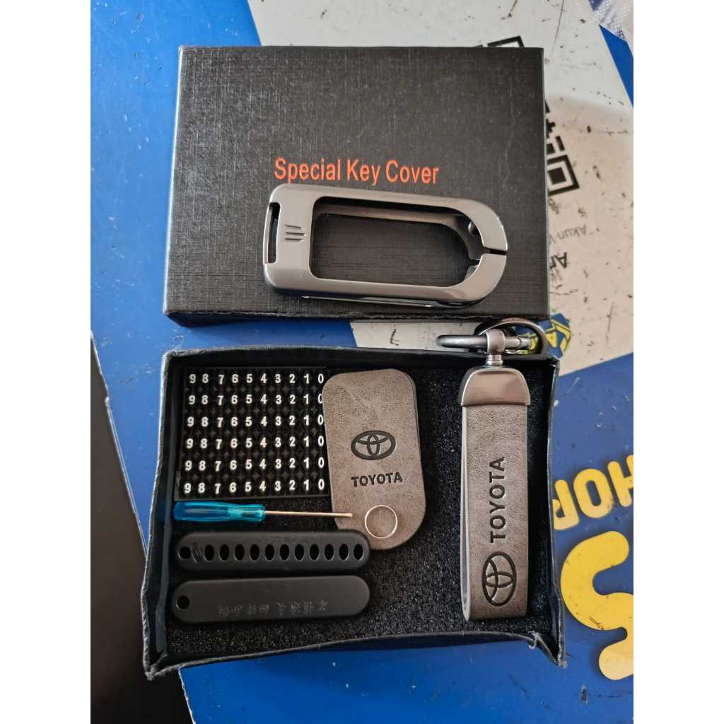 Gantungan Kunci Mobil Toyota Agya All New Rush 2018 - 24 GR Sport keyless mobil