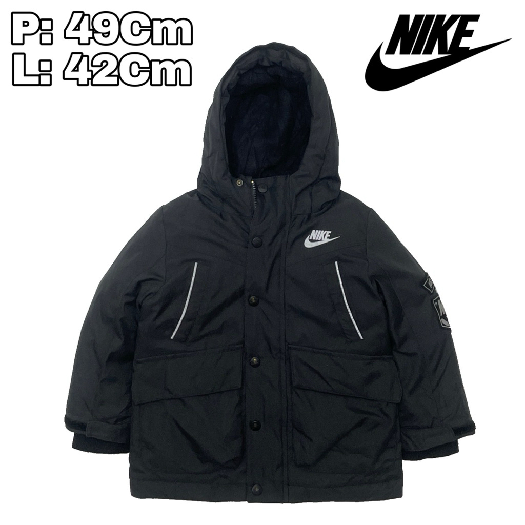JK27 Jaket Parka Bulang Winter Anak 5 Th Nike Sport  Bulu Angsa Musim Dingin Hiking Pendaki Gunung