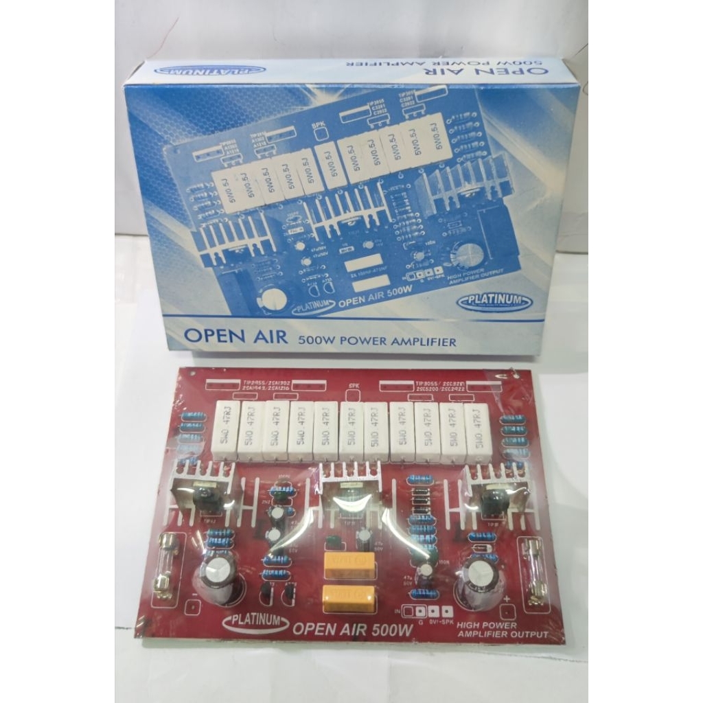 PLATINUM KIT DRIVER POWER AMPLIFIER OPEN AIR 500W MONO