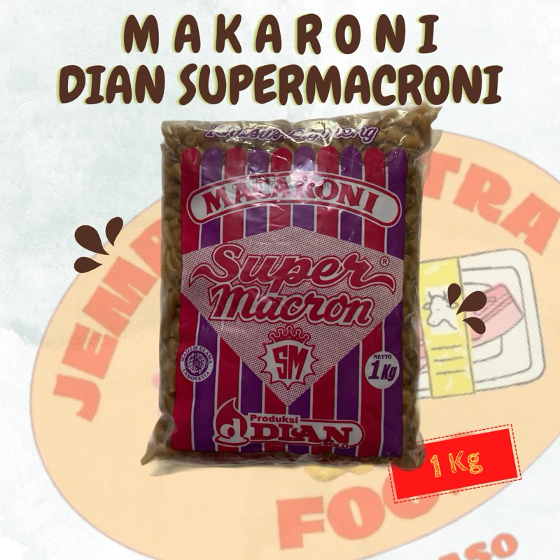 MAKRONI MURAH / MAKRONI MENTAH / MAKRONI HITAM MURAH / MAKRONI HITAM SUPER MACRON