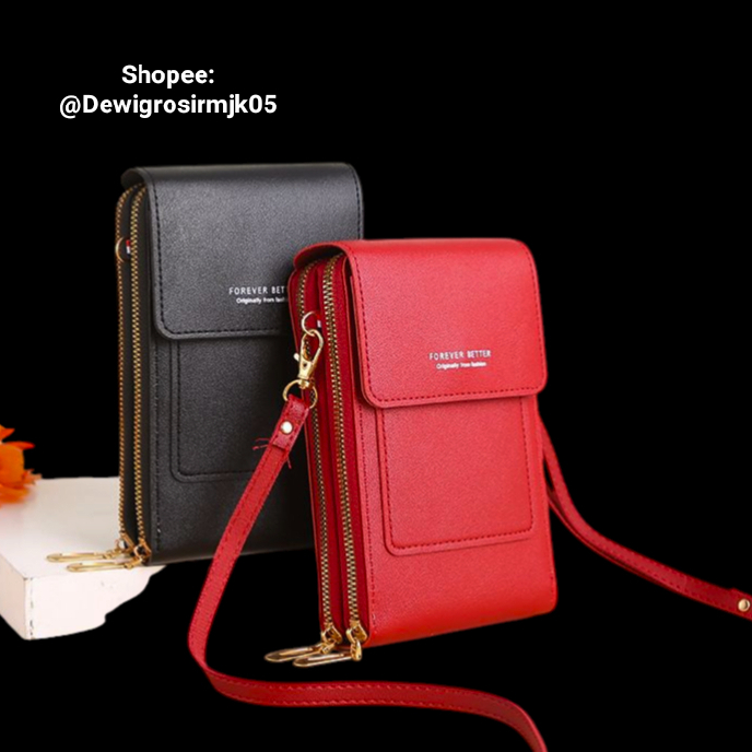 (IMPORT KOREA) Tas selempang wanita tas bahu wanita tas hp wanita tas wanita selempang