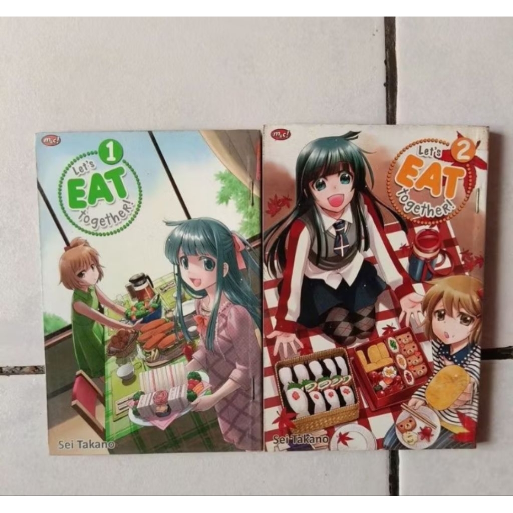 komik let's eat together 1-2 tamat