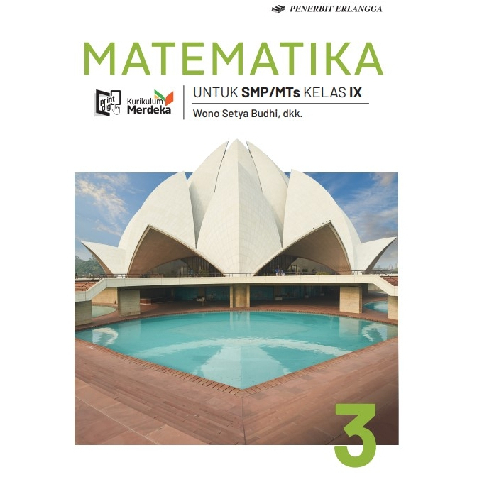 Matematika SMP Kelas 9 Kurikulum Merdeka Erlangga